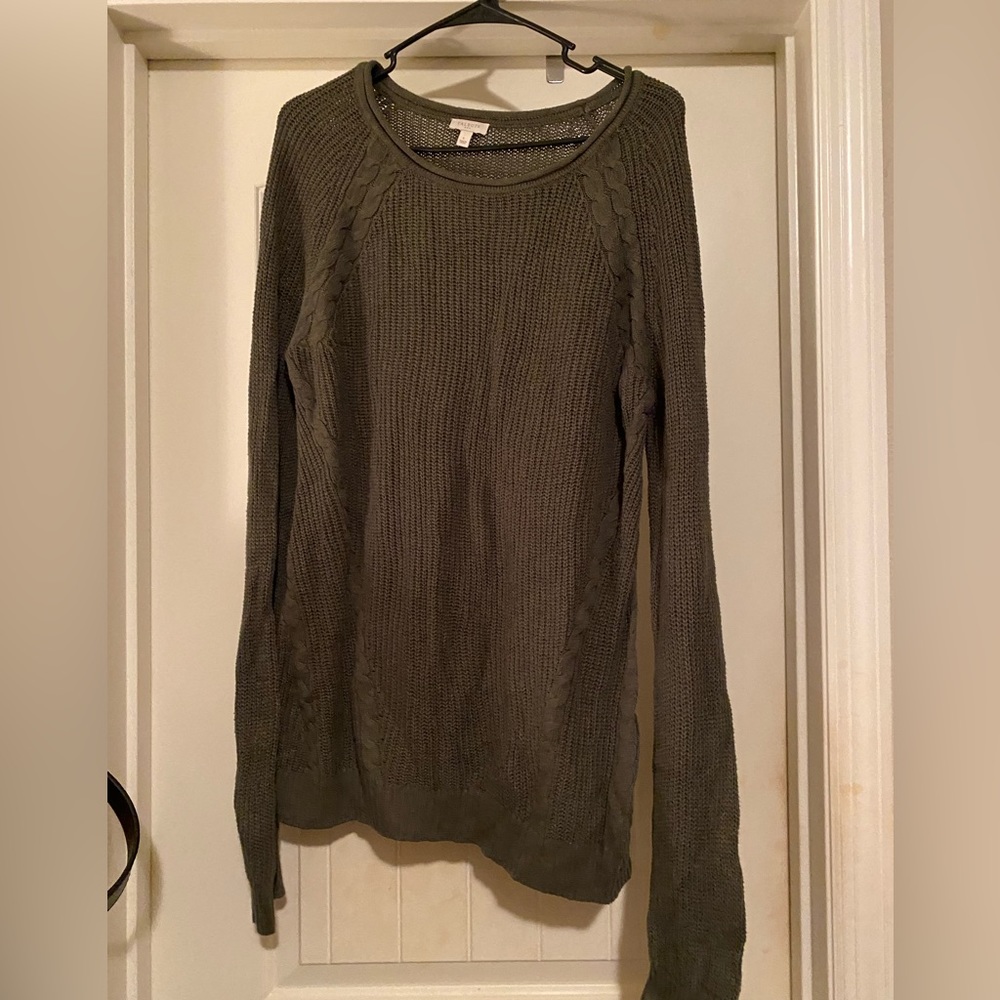 Talbots green sweater size large